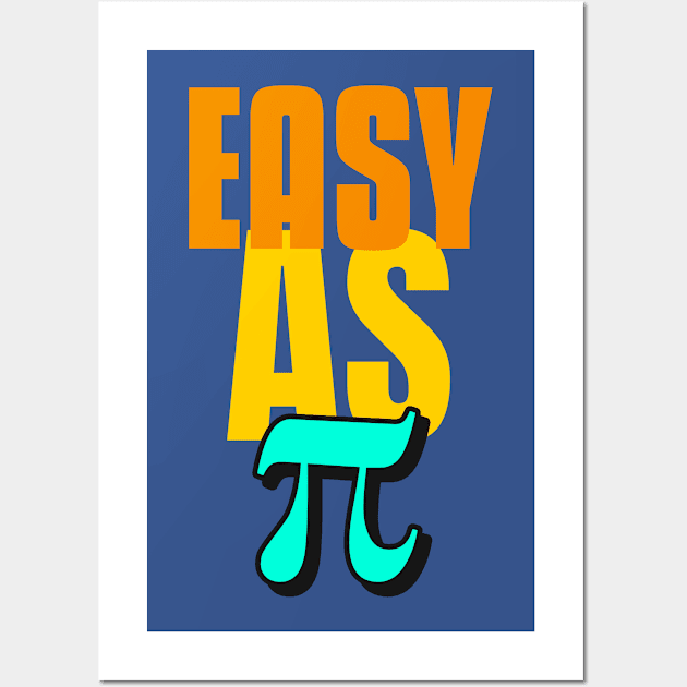 Easy as π Wall Art by Inspire & Motivate